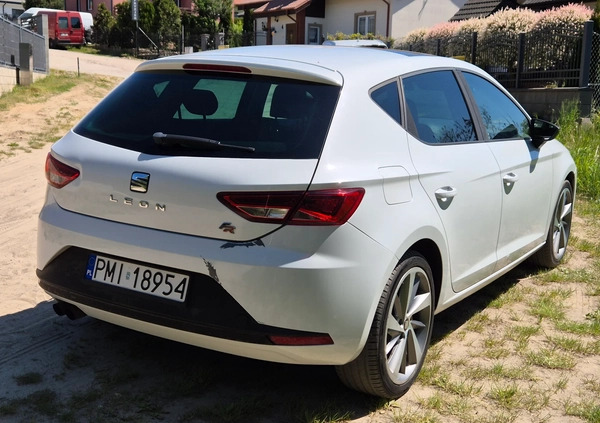 Seat Leon cena 38900 przebieg: 192200, rok produkcji 2013 z Międzychód małe 191